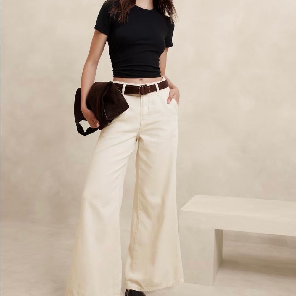 BR Wide Leg Trouser Jeans